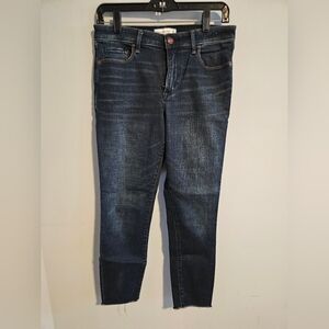 Abercrombie & Fitch Super Skinny Ankle Mid-Rise Jeans 8/29